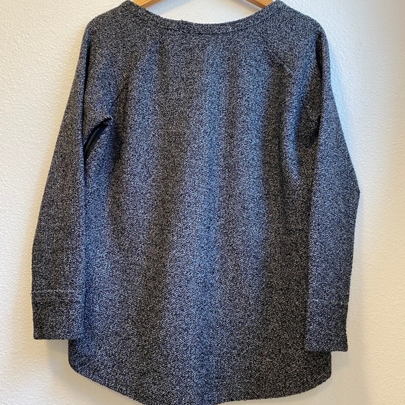 Dolan Marled/Houndstooth Knit Side Zipper Sweater - Picture 11 of 13